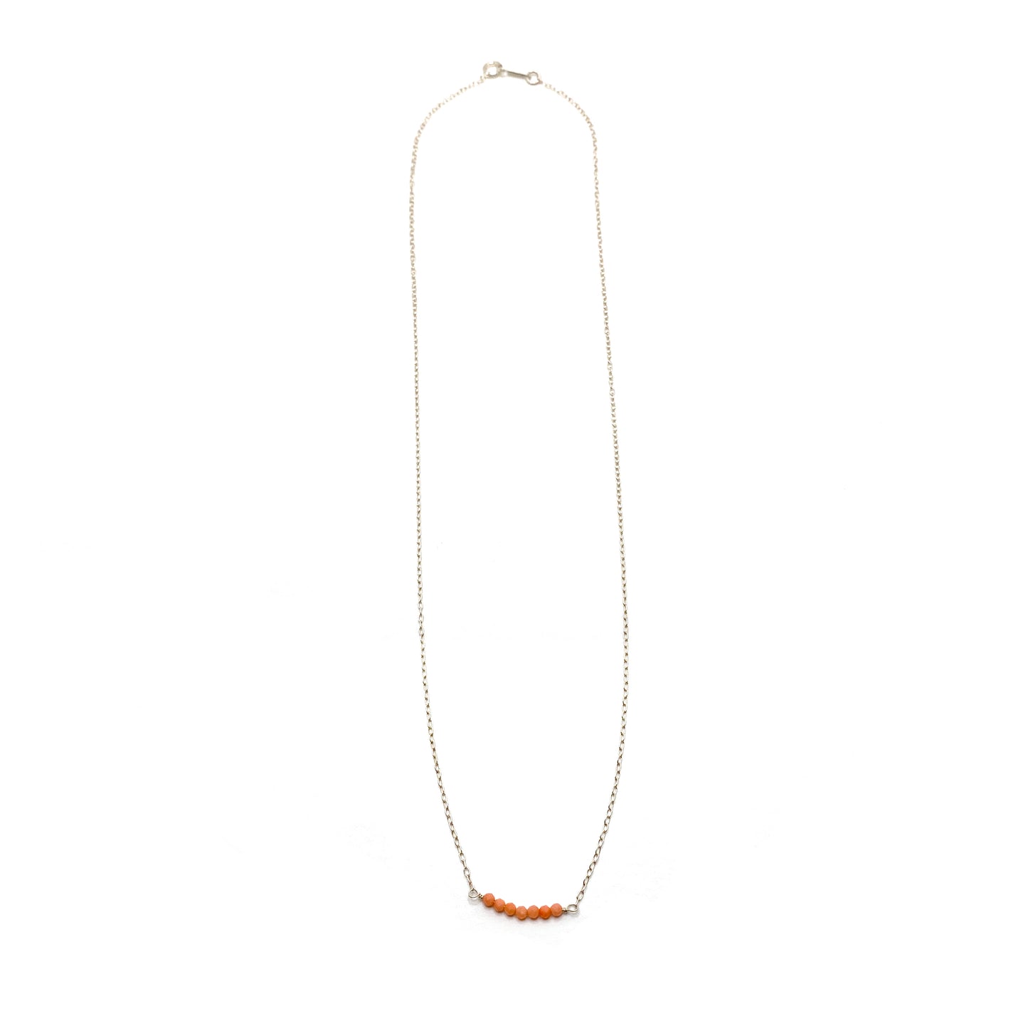 Gemstone Bar Necklace