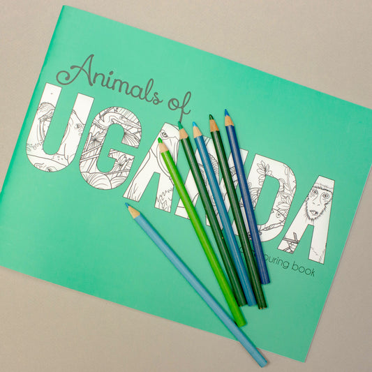 Animals of Uganda: A Colouring Book