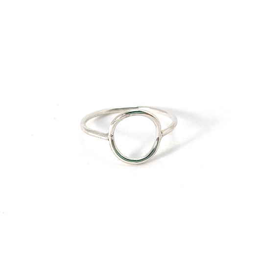 Silver Saturn Ring