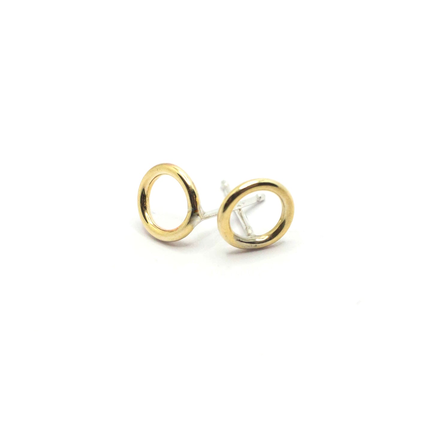 Brass O Studs