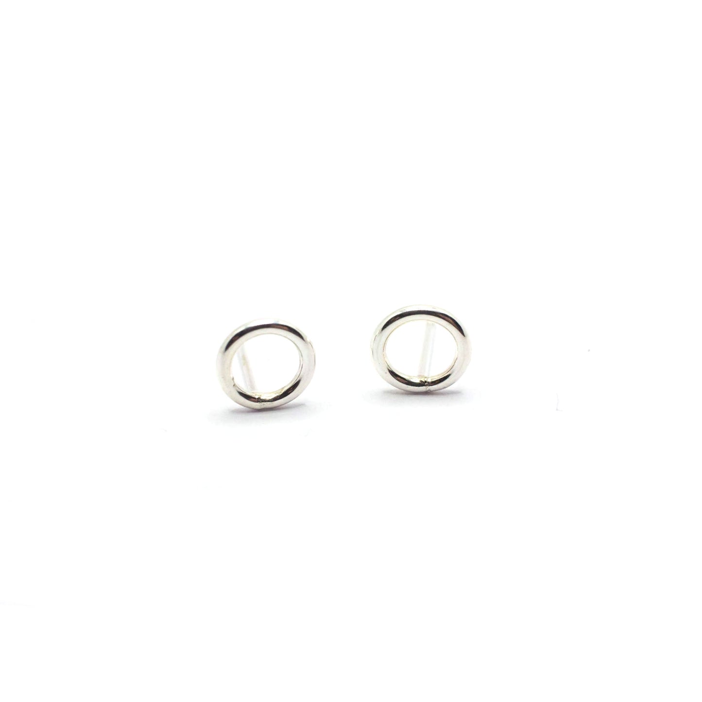 Sterling Silver O Studs
