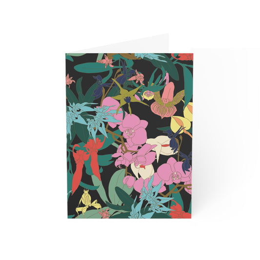 Orchid Notecard in Vegas Nights