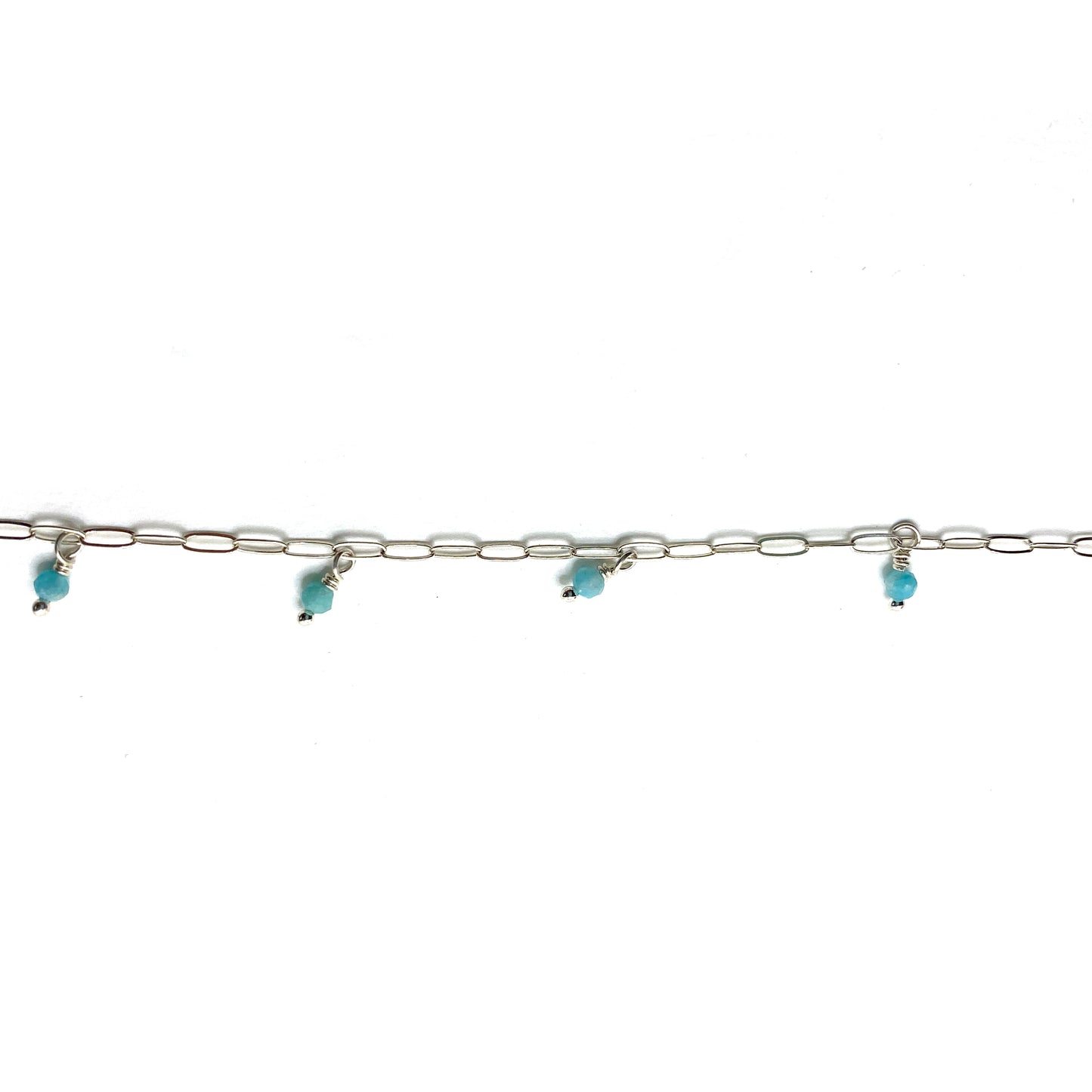 Gemstone Raindrop Necklace