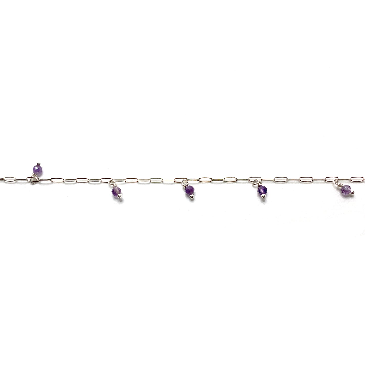 Gemstone Raindrop Necklace