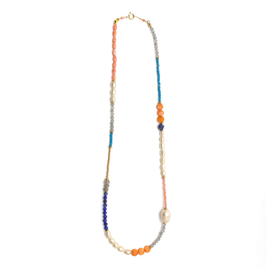 Tidepool Beaded Necklace