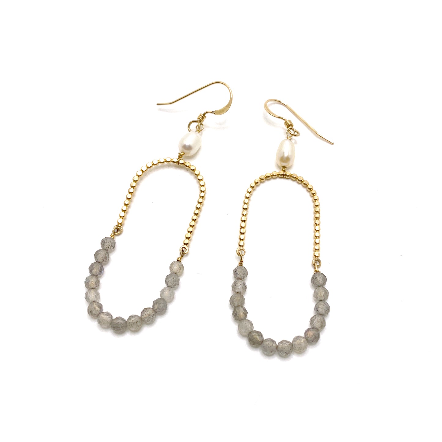 Tidepool Storm Hoop Earrings