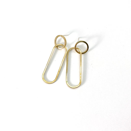 Brass Chain Link Drops