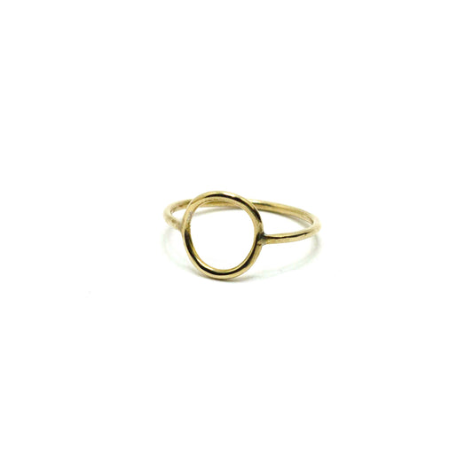 Brass Saturn Ring