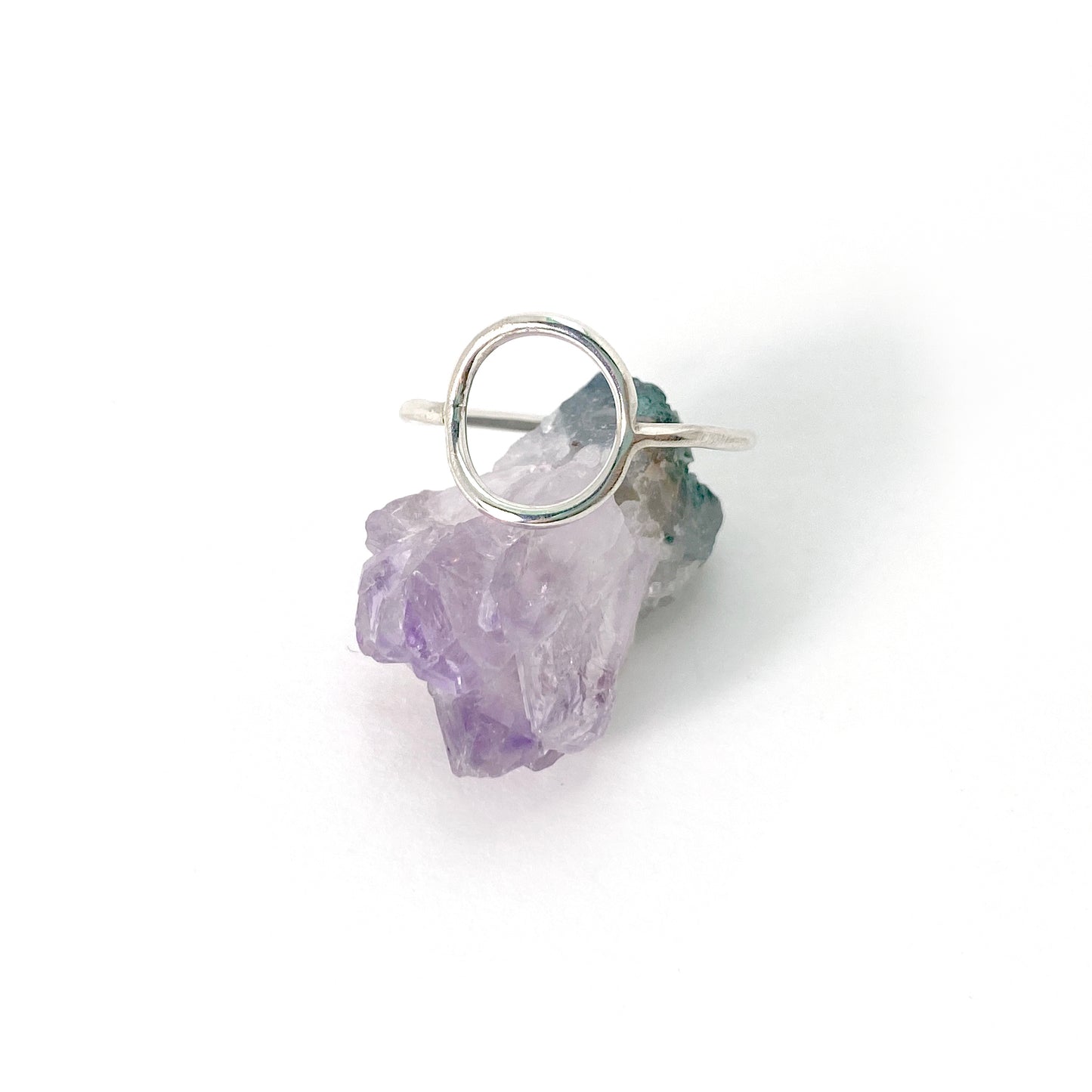 Silver Saturn Ring