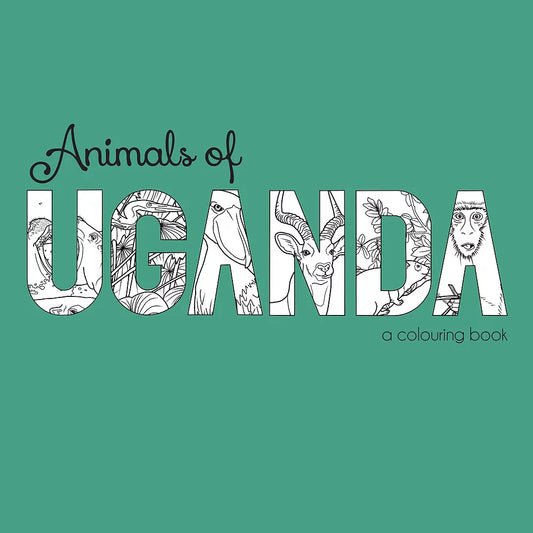 Animals of Uganda: A Digital Colouring Book